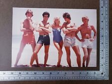 Vintage Suzanne Somers Photograph On The Beach With Hot Guys 8x11.5 in  picture