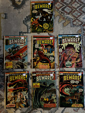 Beware Comic Books #1,2,3,5,6,7,8 picture