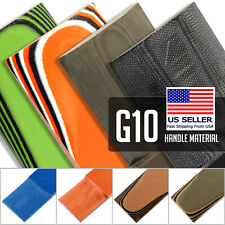 G10 Sheets - Knife Handle Material - (Multiple Colors and Sizes) - Select Below picture