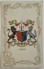 Chester, England, Coat Of Arms, Postcard picture