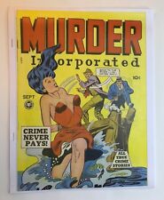 Murder Incorporated #5 Photocopy Edition Pre-Code Golden Age reprint comic vf picture