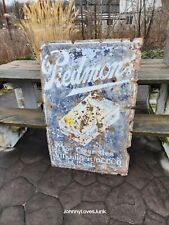 Antique Piedmont Tobacco Cigarette Porcelain Sign picture