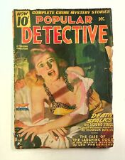 Popular Detective Pulp Dec 1944 Vol. 28 #1 FR picture