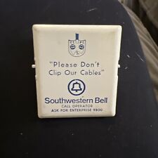 Southwestern Bell vintage metal clip “Please don’t clip our cables”  picture