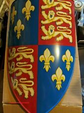 Medieval Edward Shield/Heater Shield/Battle Shield/Viking Shield/Round Shield picture