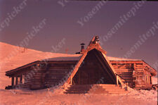sl58 Original slide 1960's  Alaska Arctic Valley ski hut north of Anchorage 413a picture
