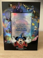 Walt Disney World “Where magic lives” 5x7 Picture Paper Frame Mickey Mouse picture