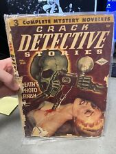 Crack Detective May 1948 Deaths Photo Finish In Sleeve picture