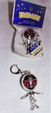 VINTAGE 1990s ALIEN KEYCHAIN.  NEW IN PACKAGE. picture