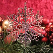 1976 MMA Metropolitan Museum of Art Sterling Silver Snowflake Ornament  picture