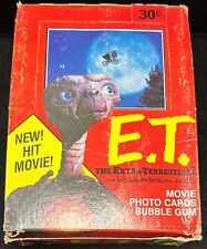 1982 Topps E.T. Movie Photo Cards Bubble Gum in Box, 36 Packs picture