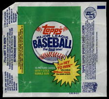 1981 Topps Baseball Wax Wrapper picture