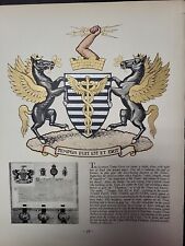 1930 Fortune Magazine London Times Coat of Arms  Print Advertising Tearsheet picture