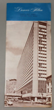 Vintage 1950' DENVER HILTON HOTEL Advertising Brochure picture