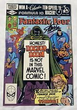 FANTASTIC FOUR 238 Signed Stan Lee & John Byrne Classic Cover 1981 picture