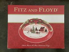Fitz and Floyd New In Box Home Warms The Heart Sentiment Tray picture