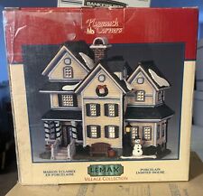 LEMAX PORCELAIN LIGHTED HOBART HOUSE  In Original Box picture