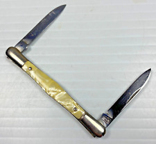 Vintage Imperial Stainless 2 Blade Pocket Knife Tool Providence Rhode Island USA picture
