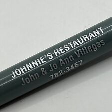 VTG Ballpoint Pen Johnnie's Restaurant John & Jo Ann Villegas picture