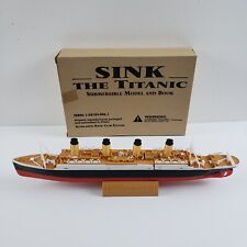 Rare Titanic Submersible Model Ship With Stand And Box No Book READ picture
