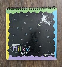 Vintage Official Milky Gear Black Sketch Pad for GEL Pens picture