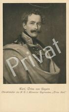 Photo Pk Prince Karl From Bavaria K. B.1. Cuirassier Regiment H1.25 picture