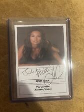 Tia Carrere Autographed Custom Card . NrMint. Non Graded , Personalized picture
