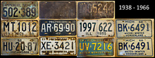 Huge Vintage Lot of (49) Michigan License Plates 1938-1979 / (11) Pairs picture