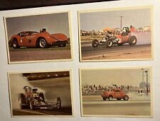 Vintage 1960s Hot Rod Magazine Trading Cards (9) Rods + Drag Racing picture