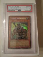 2006 YU GI OH CARD E HERO WILDHEART GX SPECIAL EDITION PSA GRADED 8 NM - MT picture