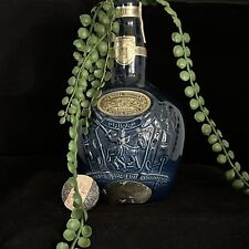 VTG Royal Salute Blended Scotch Whisky Decanter Bottle EMPTY Décor made by Spode picture