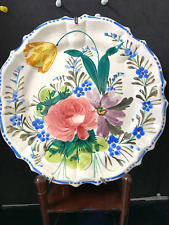 Vintage Hand painted  Floral Decorative Plate 10