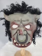 Vintage 1979 Cowie CJC Orc Monster Rubber Mask Minotaur Halloween cow bull scary picture
