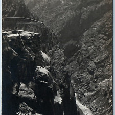 c1910s Canon City CO Royal Gorge RPPC Wonder View Gelnn Gebhardt Real Photo A200 picture