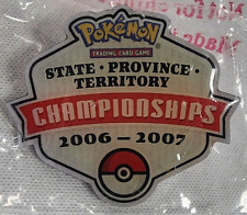 Pokemon 2006-2007 State Province Territory Championship Pin Sealed picture