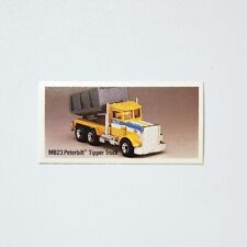 1985 Matchbox Intl Card - MB23 Peterbilt Tipper Truck picture