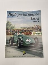 High Performance Cars 1956-57 *Autosport* F1 - Road Tests  picture