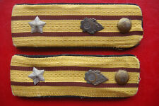 ROMANIA COMMUNIST RSR PCI FIREFIGHTERS Officer Pair of epaulets picture