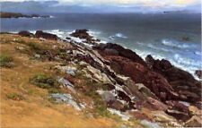 Art Oil painting John-Joseph-Enneking-Ogunquit-Maine seashore landscape @ picture
