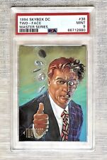 1994 SKYBOX DC MASTER SERIES TWO FACE #36 COMIC ARTS PSA 9 picture