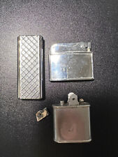 LOT OF 3 VINTAGE LIGHTERS Untested Ronson Whirlwind, Crown Design, and Flamex picture