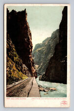 Early WB Postcard Royal Gorge CO Canyon Walls picture