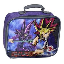 Yu-Gi-Oh Lunch Box Dark Magician insulated Lunch Bag Tote Trading Cards Holder  picture