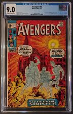 AVENGERS #85 CGC 9.0 OW-W MARVEL COMICS 1970 FIRST SQUADRON SUPREME + SPIDER-MAN picture