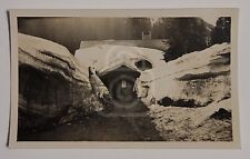 Small Photo of Lodge or Building on Mt St Helens. Washington. C 1920's  picture