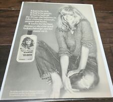 1970's Farrah Fawcett Shampoo by Faberge Magazine Print Ad picture