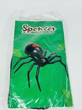 VTG Inflatable Black Widow Spider Spencer 1999 NOS Halloween  picture