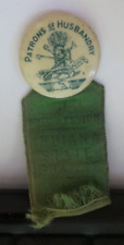 ANTIQUE PATRONS OF HUSBANDRY RIBBON INDIANA STATE GRANGE 1929 ELKHART IN picture