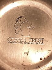 VINTAGE Copper Crest Coffee Pot Complete With Percolator Attachment Inside picture