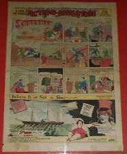 SUPERMAN SUNDAY COMIC STRIP #2 Nov 12, 1939 St. Louis Post NOT cut/clipped picture